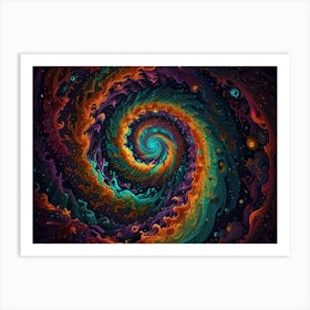 Spiral Galaxy Art Print