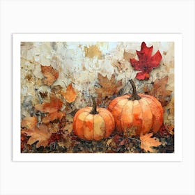 The Pumpkin Harvest 18 Art Print