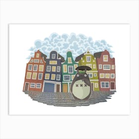 My Neighbor Amsterdam Art Print