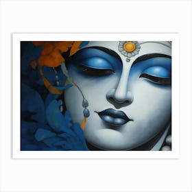 Lord Krishna Art Print