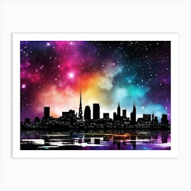 City Skyline 10 Art Print