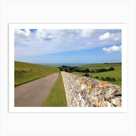 Stone Wall Art Print