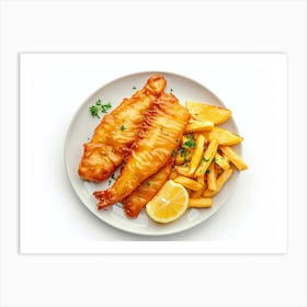 Fish And Chips 27 Art Print