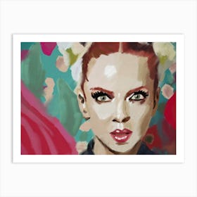 Shirley Manson of Garbage Art Print