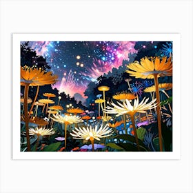 Starry Night 3 Art Print