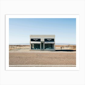 Store In The Middle Of Nowhere Art Print