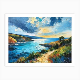 Path To The Sea Art Print