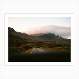 The Road Ahead Travel Photography Isle Of Skye Scotland Art Print