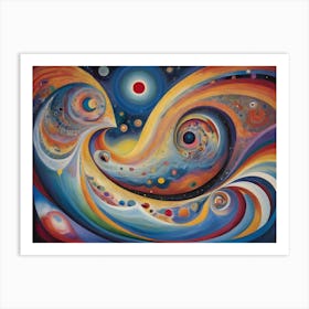 'Swirl' Abstract Art Print