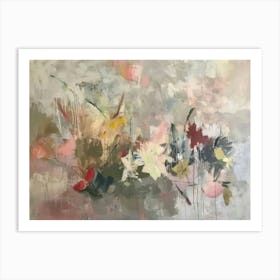 Abstract Of Flowers 5 Art Print