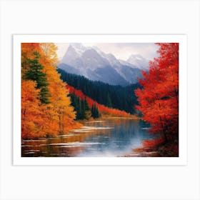 Autumn Vistas 1 Art Print