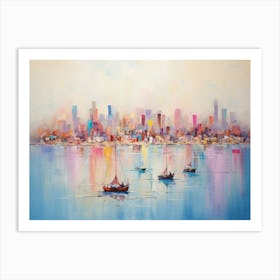 Sydney Skyline Art Print