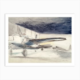 Bomber Lair (1940), Paul Nash Art Print