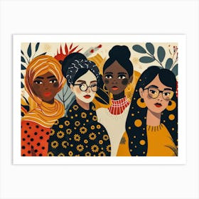 Group Of Women 17 Art Print