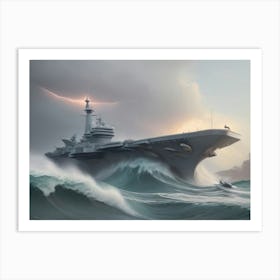 HMS Storm Reaper  Art Print