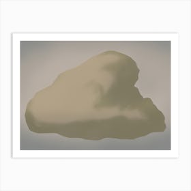 Cloud sculpture Art Print