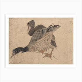 Album Of Sketches By Katsushika Hokusai And His Disciples, Katsushika Hokusai 21 Art Print
