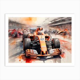 Mclaren F1 Art Print