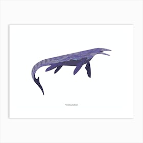 Mosasaurus Art Print