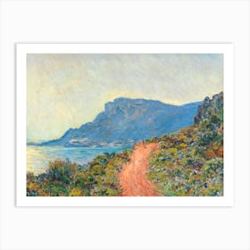 La Corniche Near Monaco (1884), Claude Monet Art Print