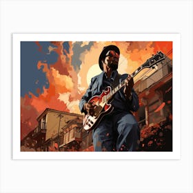 Johnny B Goode 2 Art Print