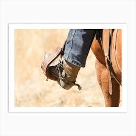 Cowboy Boot Art Print