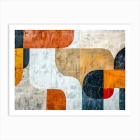 Abstract Painting modernism Art Print