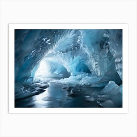 Ice Cave Paintings Art Print 1 Art Print