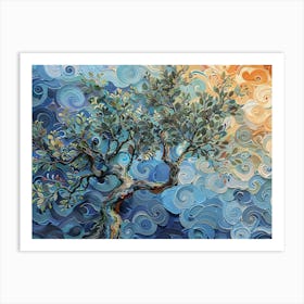 Olive Tree Art Print