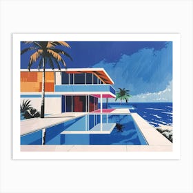 House By The Sea 17 Art Print