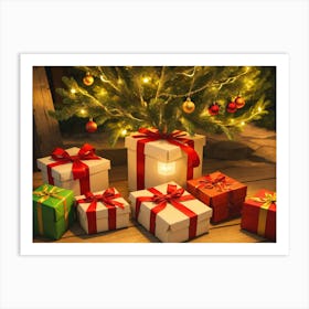 Christmas Gifts 2 Art Print