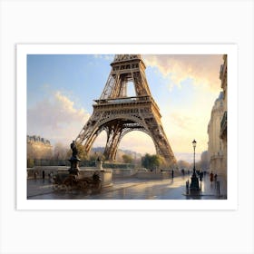 Eiffel Tower 1 Art Print