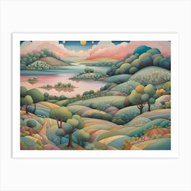 Landscape 11 Art Print