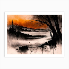 Black Forest Art Print