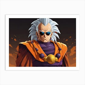 Dragon Ball Z 10 Art Print