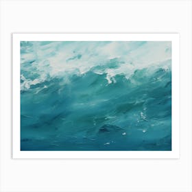 Ocean Wave Art Print