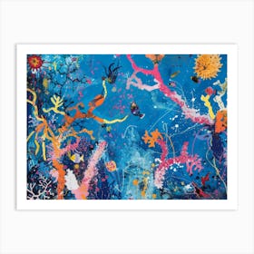 Coral Reef 4 Art Print