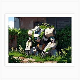 Overwatch Robot Art Print