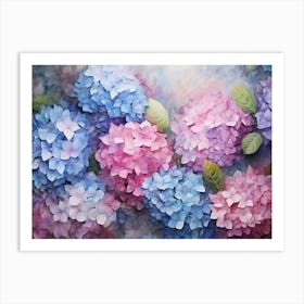 Hydrangeas 38 Art Print