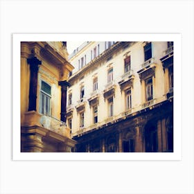 Balconies Of Havana 1 Art Print