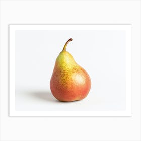 Pear On White Background 1 Art Print