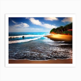 Sri Lanka Beach Art Print