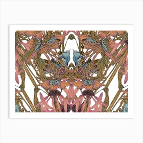 Art Nouveau Garden II Art Print