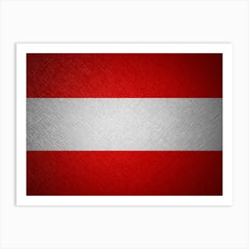 Flag Of Austria Art Print