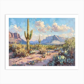 Western Landscapes Sonoran Desert Arizona 4 Art Print