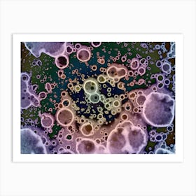 Modern Watercolor Abstraction 1 Art Print