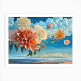 Oh Dahlia 6 Art Print