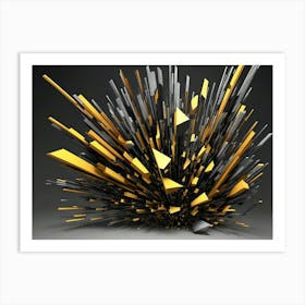 3d Background (95) Art Print