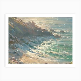 San Diego Coast Art Print