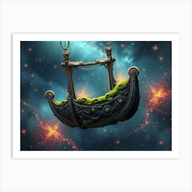 Viking Ship Art Print